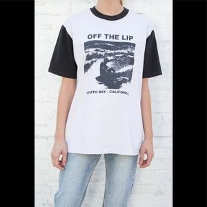 BRANDY MELVILE OVERSIZED GRAPHIC T SHIRT